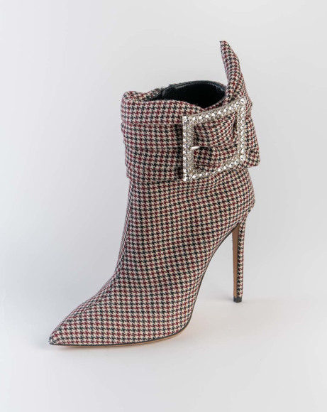 Picture of HOUNDSTOOTH ANKEL BOOTS
