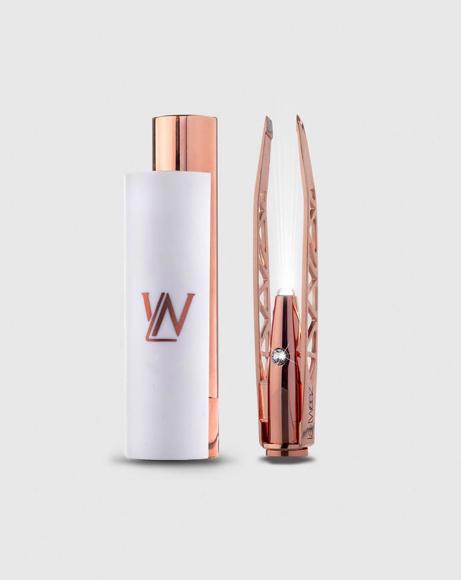 Picture of ILLUMINATING TWEEZERS ROSE GOLD PLATED