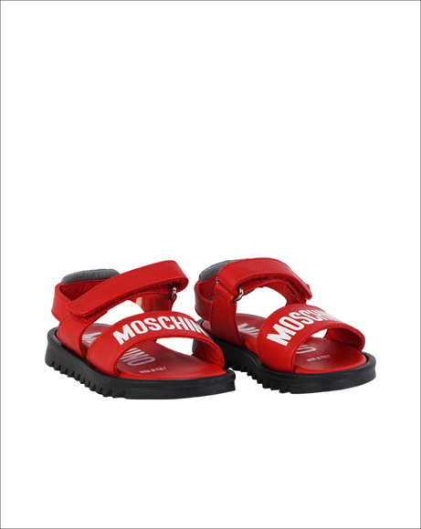 Picture of LOGO STRAP RED SANDALS