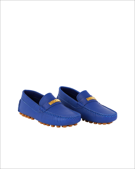 Picture of BLUE LOGO LOAFERS