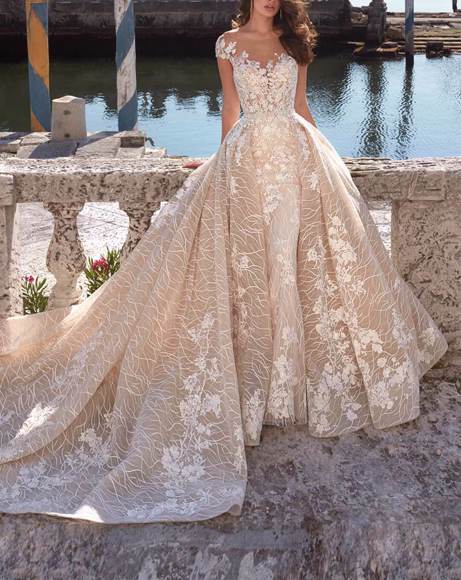Picture of LACE EMBELLISHED WEDDING DRESS