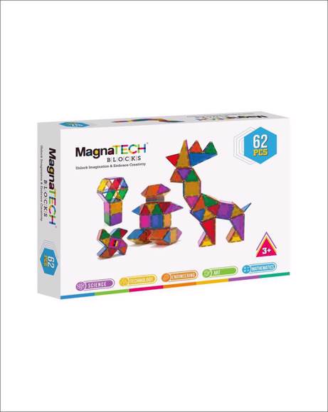 Picture of MAGNETIC BLOCKS TOY 62 PCS SET