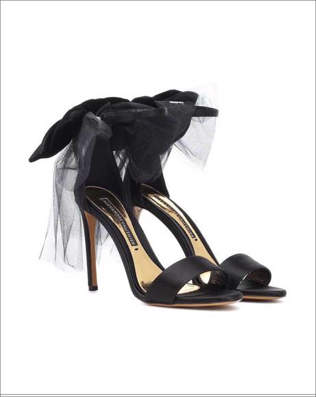 Picture of BOW DOWN 2 SATIN SANDALS