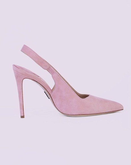 Picture of COQUETTE SLINGBACK PUMPS IN ROSE PINK