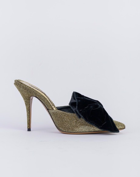 Picture of KATE MULE 100 LUREX PUMPS