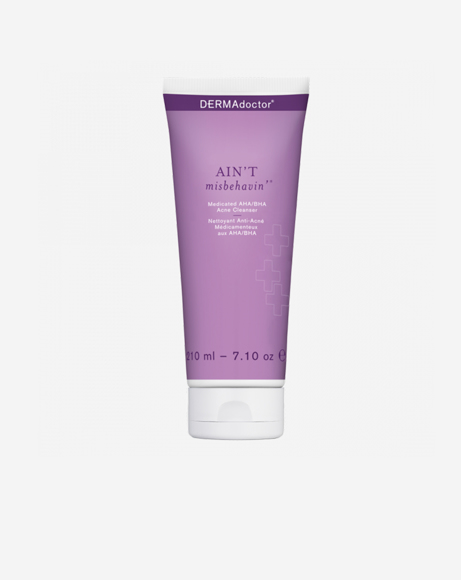 Picture of AIN'T MISBEHAVIN' MEDICATED AHA/BHA ACNE CLEANSER 210ML