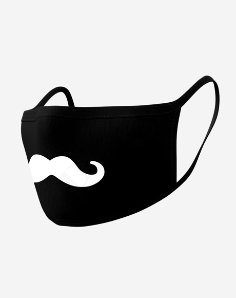 Picture of MASK MUSTACHE-BLACK