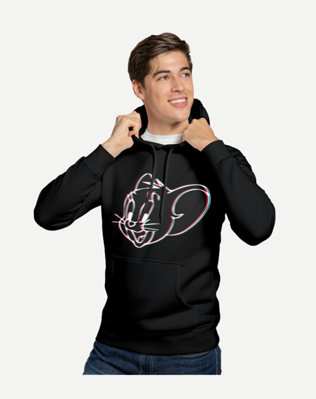 Picture of JERRY  HOODIE-BLACK
