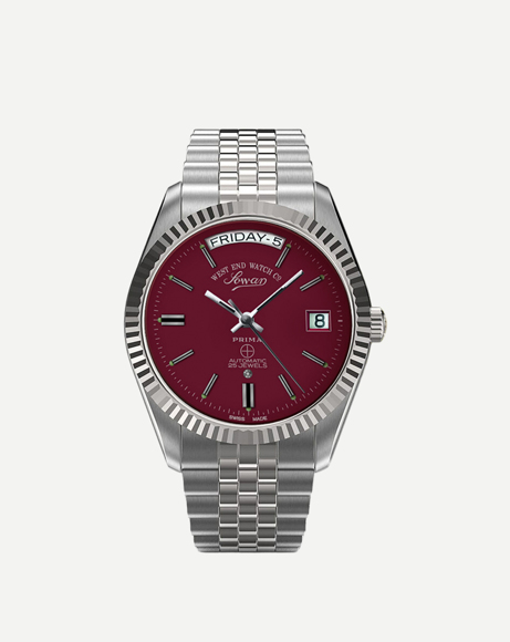 Picture of MAROON DIAL AUTOMATIC WATCH, 41MM
