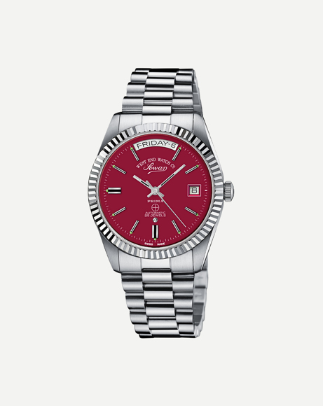 Picture of MAROON DIAL AUTOMATIC WATCH, 37MM