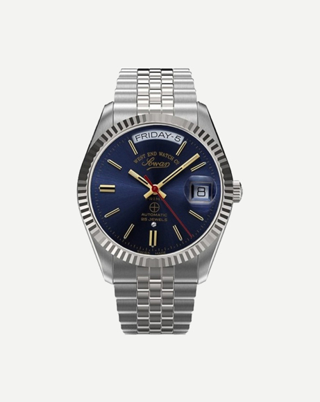 Picture of SUNRAY BLUE DIAL AUTOMATIC WATCH, 41MM