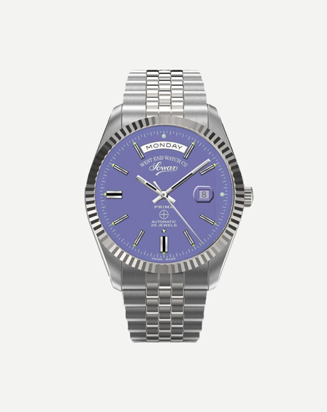 Picture of SUNRAY PURPLE DIAL AUTOMATIC WATCH, 41MM