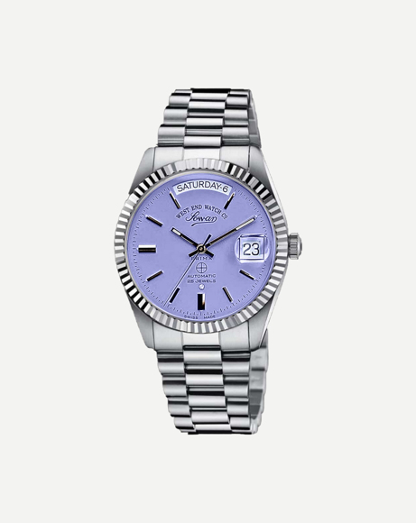 Picture of SUNRAY PURPLE DIAL AUTOMATIC WATCH, 37MM