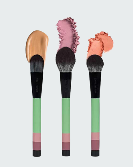 Picture of FACE BRUSH SET, VERDE GREEN