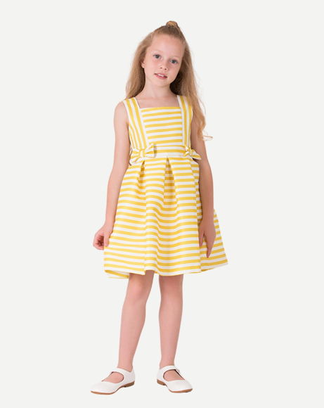Picture of YELLOW STRIPES DRESS
