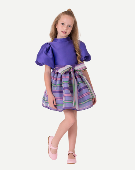 Picture of PURPLE SKIRT DRESS